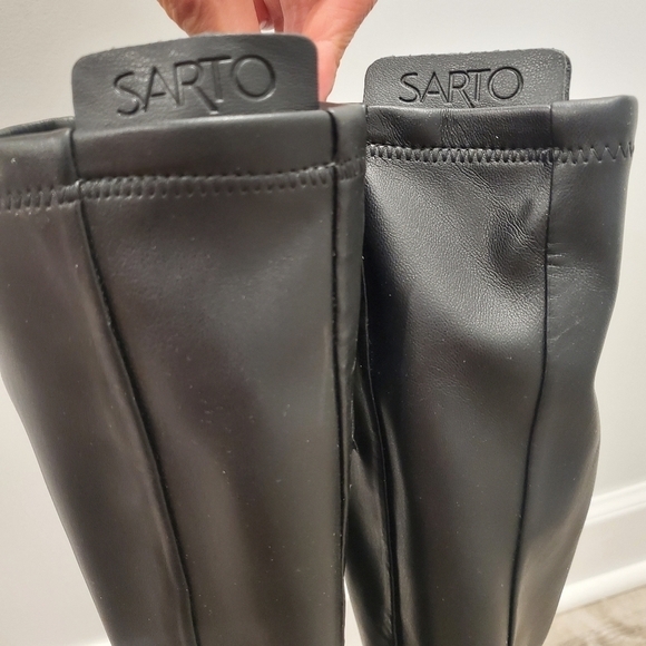 NEW Franco Sarto Borne Black Fashion Boots - Picture 5 of 8